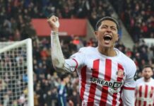 Tett med Premier League-speidere på tribunen da Sunderland møtte Bristol City på lørdag