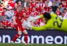 Premier League klubb i krise leder an i kampen om Andy Robertson – forlater Liverpool etter sesongen