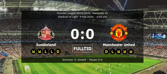 Sunderland mot Manchester United