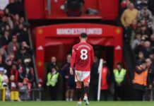 Video av Bruno Fernandes som forlater Old Trafford etter Tottenham-kampen går viralt